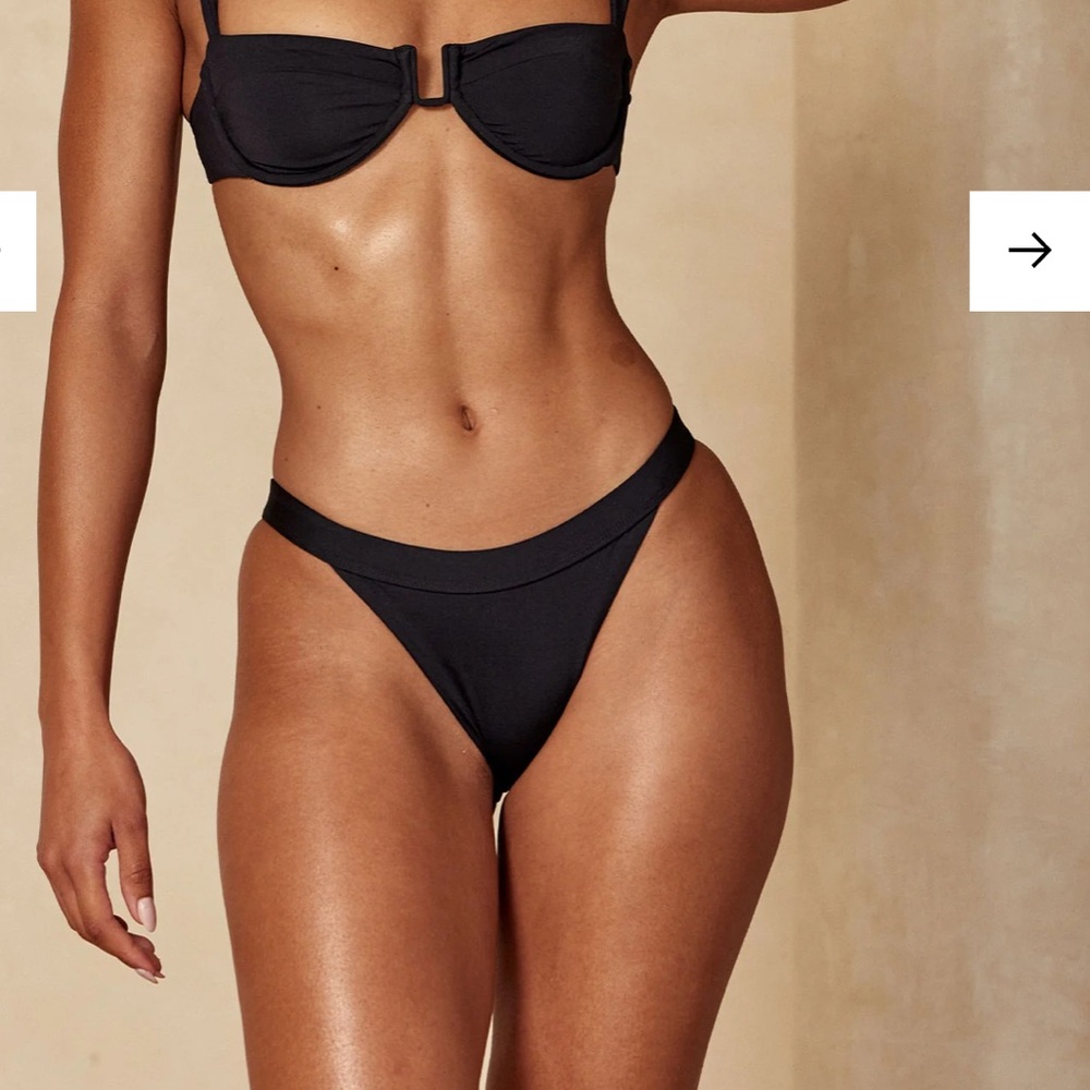 Monday Swimwear Black Bikini Bottom